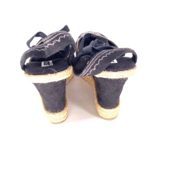 Soda women’s Black Espadrilles Embellished Shoes - 10 - Picture 3 of 5